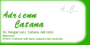 adrienn catana business card
